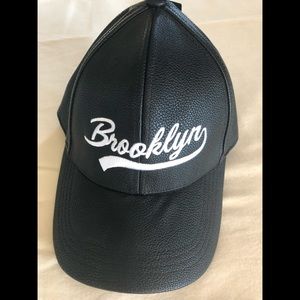 COPY - Brooklyn faux leather hat